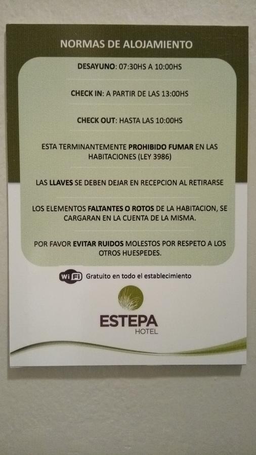 Estepa Hotel General Roca Exteriör bild